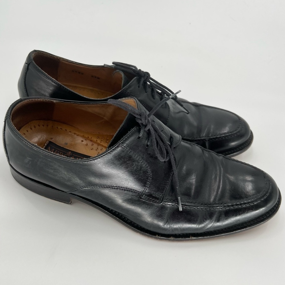 Mercanti Florentini black leather shoes size 9.5